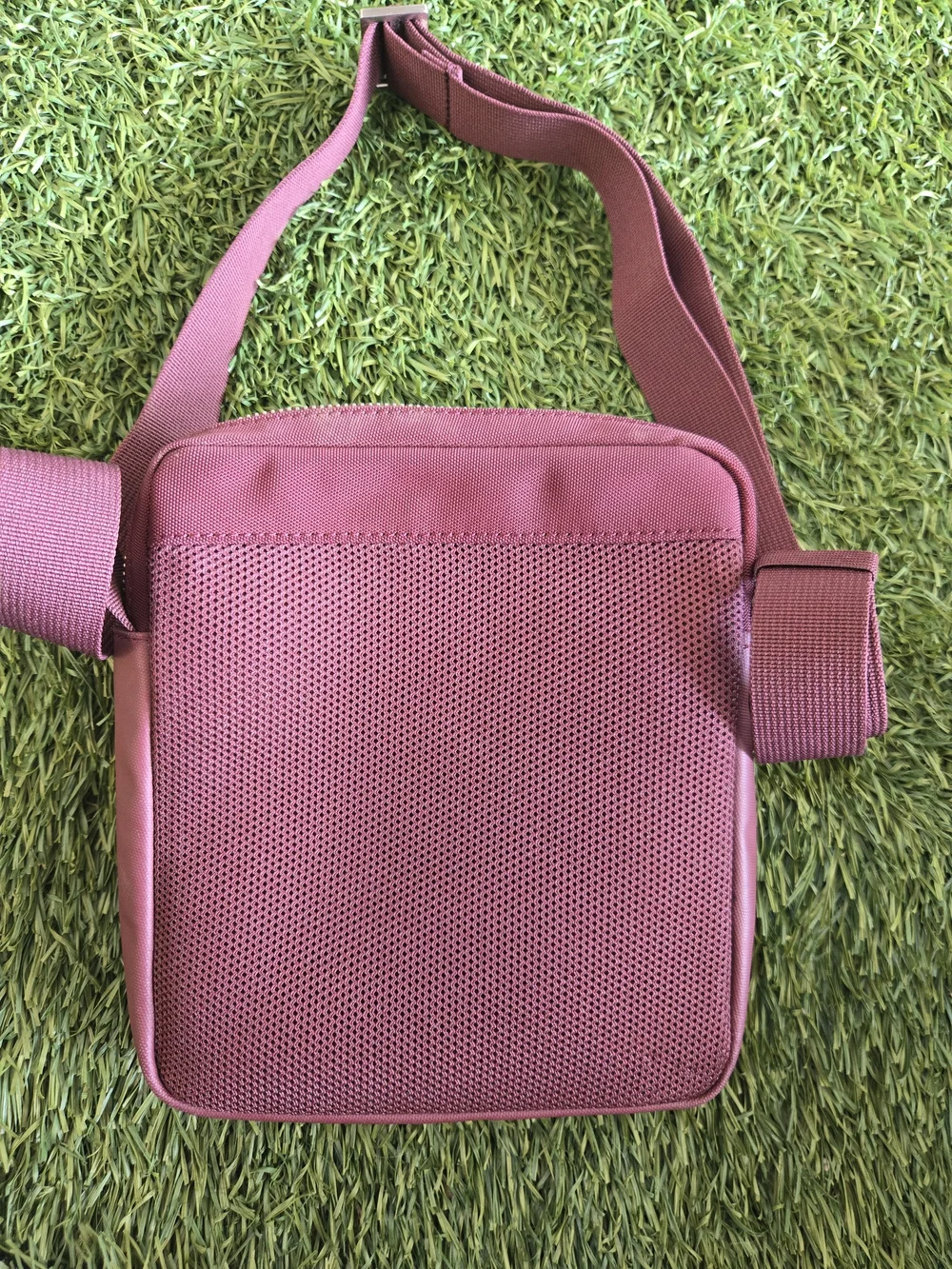 Calvin Klein Burgundy Messenger Crossbody Bag